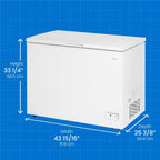 Danby DCF035A6WM 3.5 cu. ft. Square Model Chest Freezer DOE
