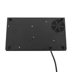 Electric Hob Cook Top Stove 110V Induction Cooktop 2 Burners Ceramic Cooktop