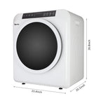 Ktaxon 3.5 cu. ft. Compact Electric Dryer, White