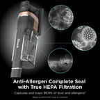 Shark Stratos Cordless Stick Vacuum Cleaner with Clean Sense IQ & DuoClean PowerFins HairPro MultiFLEX, IZ840H