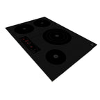 Equator 30" Electric Hybrid CERAMIC-INDUCTION 4 Burner Cooktop 9 Power 220V