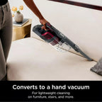 Restored Shark R-IZ464H Vertex Cordless Stick Vacuum with DuoClean PowerFins, Lightweight, Pet Hair, HEPA, 60 Min Run Time (Refurbished)