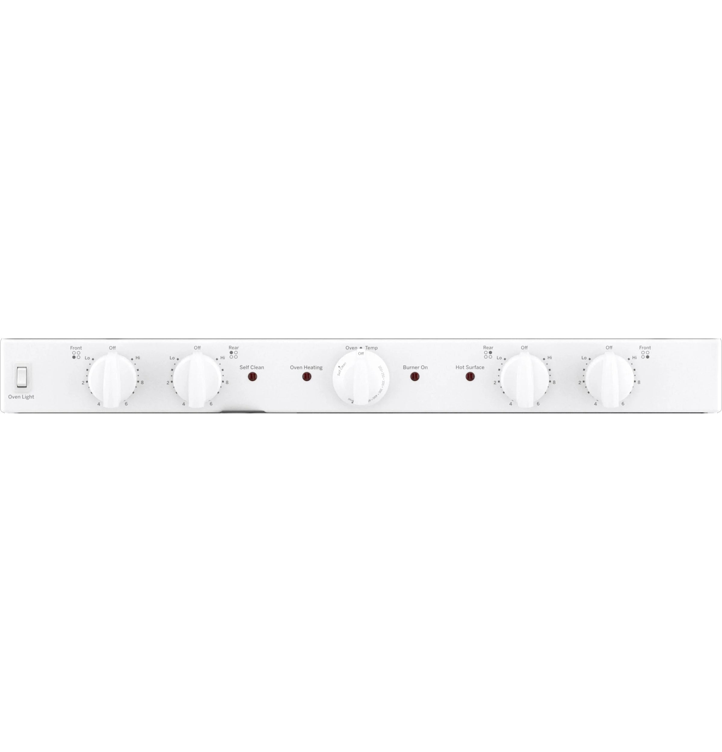 GE APPLIANCES JB480DTWW freestanding smoothtop electric range