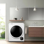 Costway 1700W Portable Clothes Dryer Electric Tumble Laundry Dryer Stainless Steel Tub 13.2 lbs /3.22 Cu.Ft