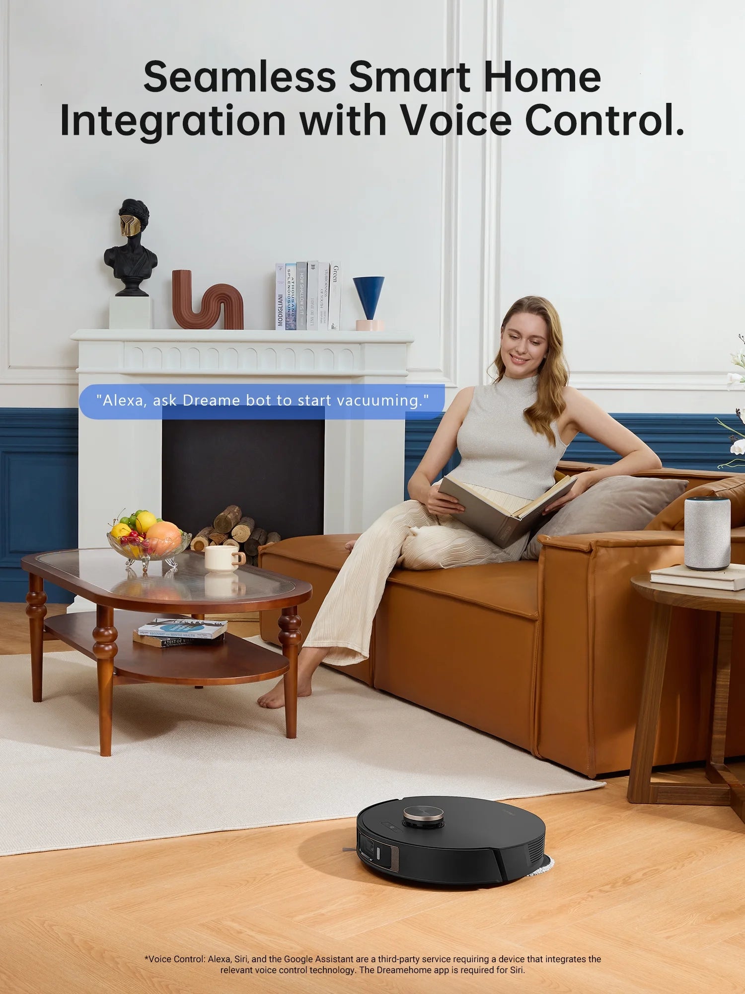 Dreame 2-in-1 Robot Vacuum and Mop, Auto Mop Raising, 7000Pa Suction, Self-Emptying Base, L20 Ultra
