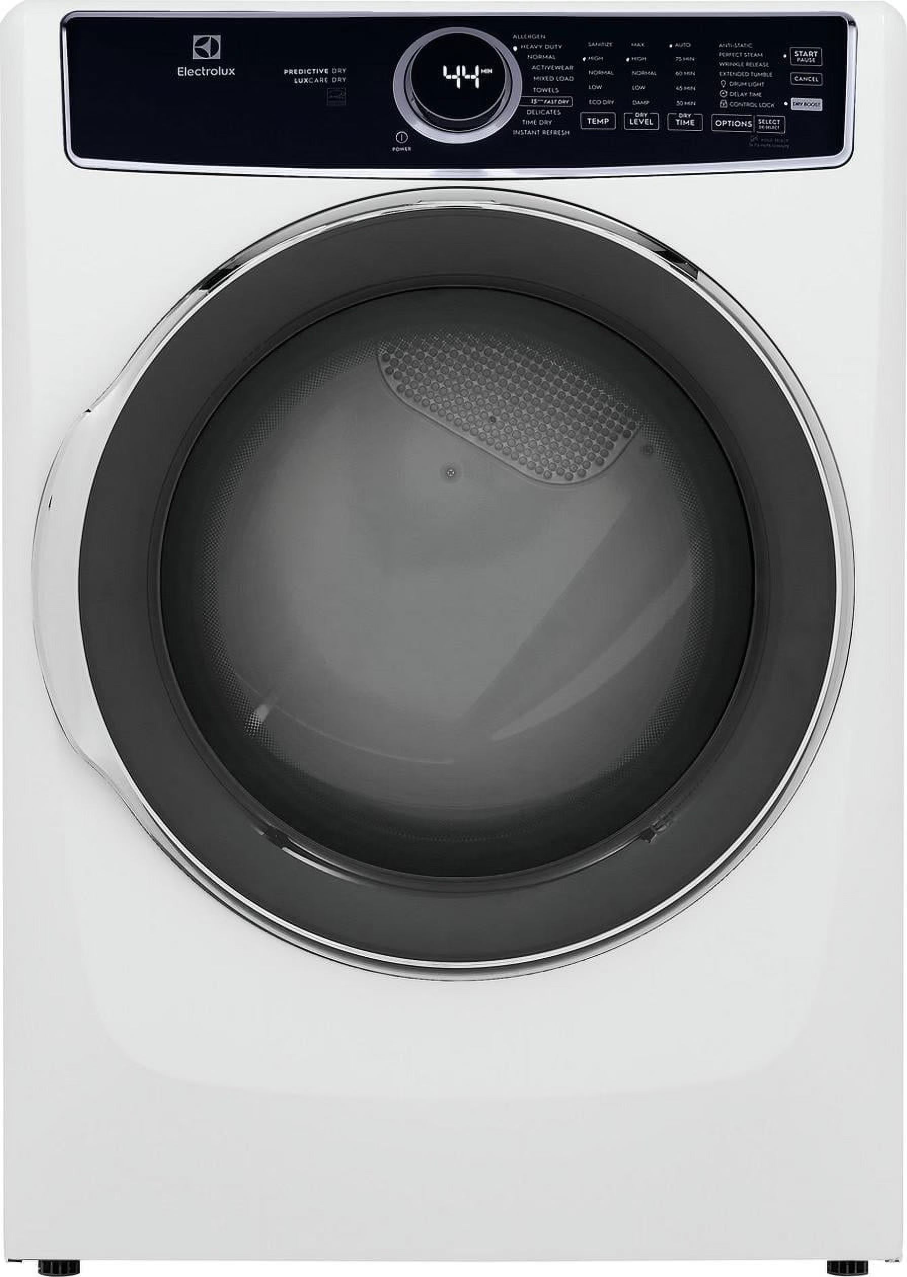 ELECTROLUX ELFG7537AW front load gas dryer
