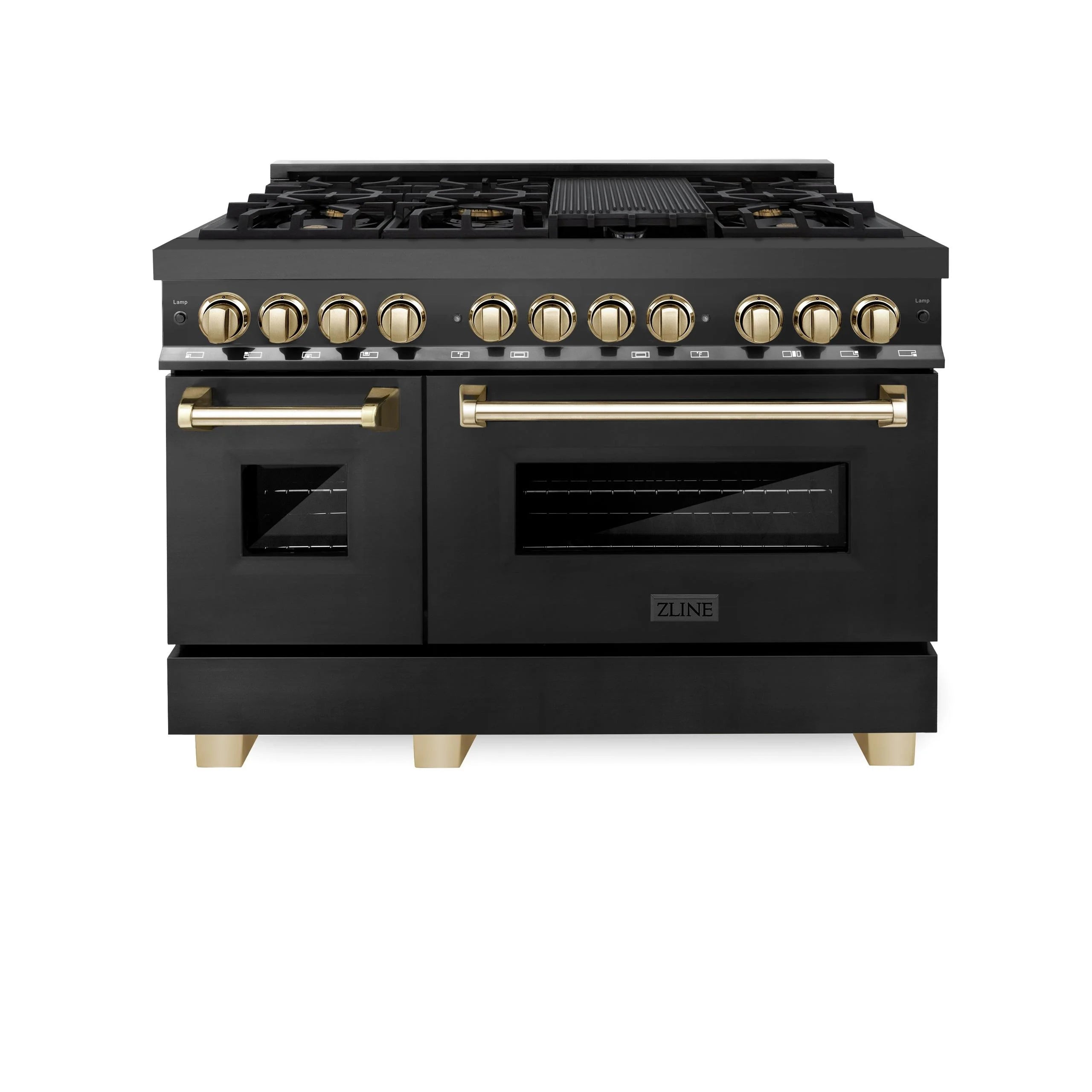 ZLINE KITCHEN AND BATH RABZ48CB professional gas range