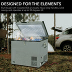 Whynter 85 Quart Portable Fridge-Freezer