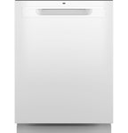 GE Top Control with Plastic Interior Dishwasher Sanitize Cycle & Dry Boost - GDP630PGRWW
