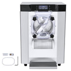 KFFKFF Commercial Hard Serve Ice Cream Machine Maker with a Yield of 12 Liters per Hour for Single Flavor