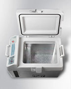 Portable Refrigerator/Freezer, Gray with Lock