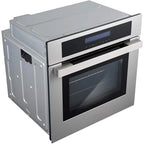 Cosmo C106SIX-PT 24 in. Convection European Element Single Electric Wall Oven