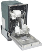 Kucht Professional 18" Stainless Steel Front Control Dishwashers in Silver