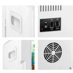 Neofun Portable refrigerators, 4L Mini Fridge 6 Can Portable Cooler & Warmer Compact Refrigerators for Food, Drinks, SkinCare, Office Desk