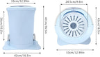 Manual Clothes Dryer Spinner, Portable Non electric Manual Clothes Spinner Laundry Dryer Machines for Camping, Traveling, Hotel, RV, Apartment (Apricot)
