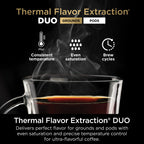 Ninja DualBrew Hot & Iced Coffee Maker, Single-Serve, compatible with K-Cups & 12-Cup Drip Coffee Maker, CFP101