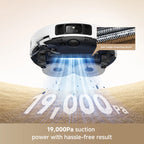 MOVA P50 Pro Ultra Robot Vacuum with Cleaning Solution, Removable&Liftable Mop,Anti-Tangle,Self Drying&Cleaning