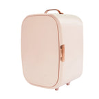 Mini Fridge, 12.68Qt Skincare Fridge, Portable Cooler and Warmer, Compact Refrigerator for Comestic Storage, Makeup, Lipstick, SkinCare, Bedroom, Office, Dorm (Pink)