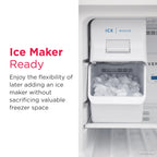 Frigidaire FFTR2045VW 20 Cu. Ft. Top-Freezer Refrigerator, Garage Ready, White