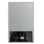 Frigidaire 4.5 cu. ft. retro compact fridge built-in side bottle opener W: 21.65" x L: 22.24" X H: 32.91" (Azure)