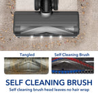 Tineco Pure One S11 ZT: Smart Cordless Stick Vacuum + ZeroTangle Technology for Hard Floors/Carpet (New), Lightweight, Powerful Suction, Pet Hair, HEPA Filter, Self-Cleaning Brushroll