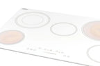 30" Wide 208-240V 5-Burner Radiant Cooktop, White
