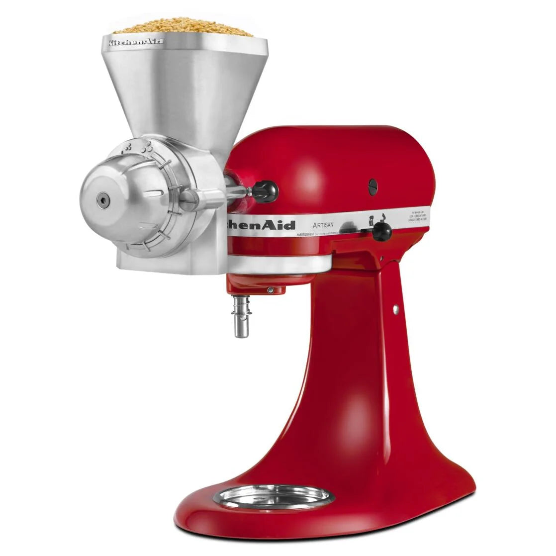 KitchenAid Grain Mill Attachment, Metal, KGM