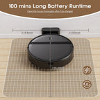 ROBOEVO Robot Vacuum Cleaner G20 Vacuum and Mop Combo for Pet Hair Hard Floor, Wifi/Alexa Control