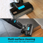 BLACK & DECKER Cordless Multi-Surface Vacuum & Wash Duo with HEPA Filter and Cleaning Accessories, BXUVXA02