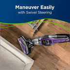 BISSELL PowerLifter Ion Pet Cordless Stick Vacuum, Carpet, Area Rugs, Hard Floor, Upholstery, 2 Way Fold Handle, Freestanding, Removeable Hand Vac, 3191, Purple