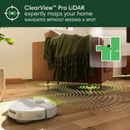 iRobot Roomba Plus 505 Combo Robot Vacuum & Mop + AutoWash Dock - WHITE EDITION