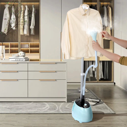 BEAMNOVA Standing Garment Steamer for Clothes, Professional for Home and Business Use Full-Size Clothing Steamer with Hanger & Ironing Board