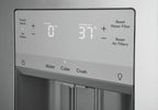 Frigidaire FRFC2323AS 36" Wide 23 Cu. Ft. Energy Star Certified French Door Refrigerator, Stainless Steel