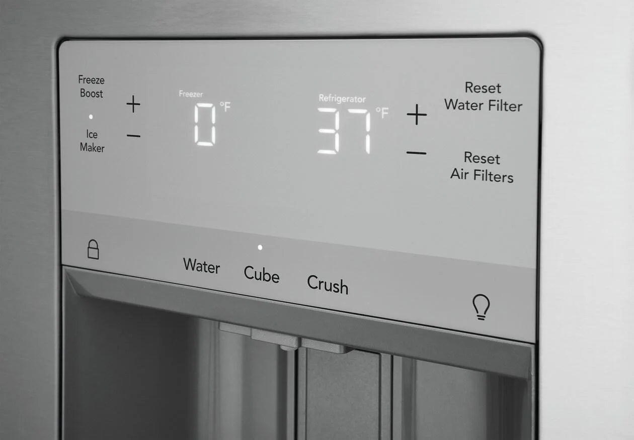 Frigidaire FRFC2323AS 36" Wide 23 Cu. Ft. Energy Star Certified French Door Refrigerator, Stainless Steel