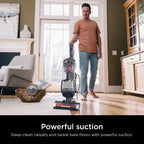 Shark Upright Vacuum, Rotator Pet, Pet Friendly, Bagless, PowerFins HairPro Brushroll, HEPA Filter, Odor Neutralizer, Hard Floor and Carpet, Swivel Steering, ZU100, Chimera