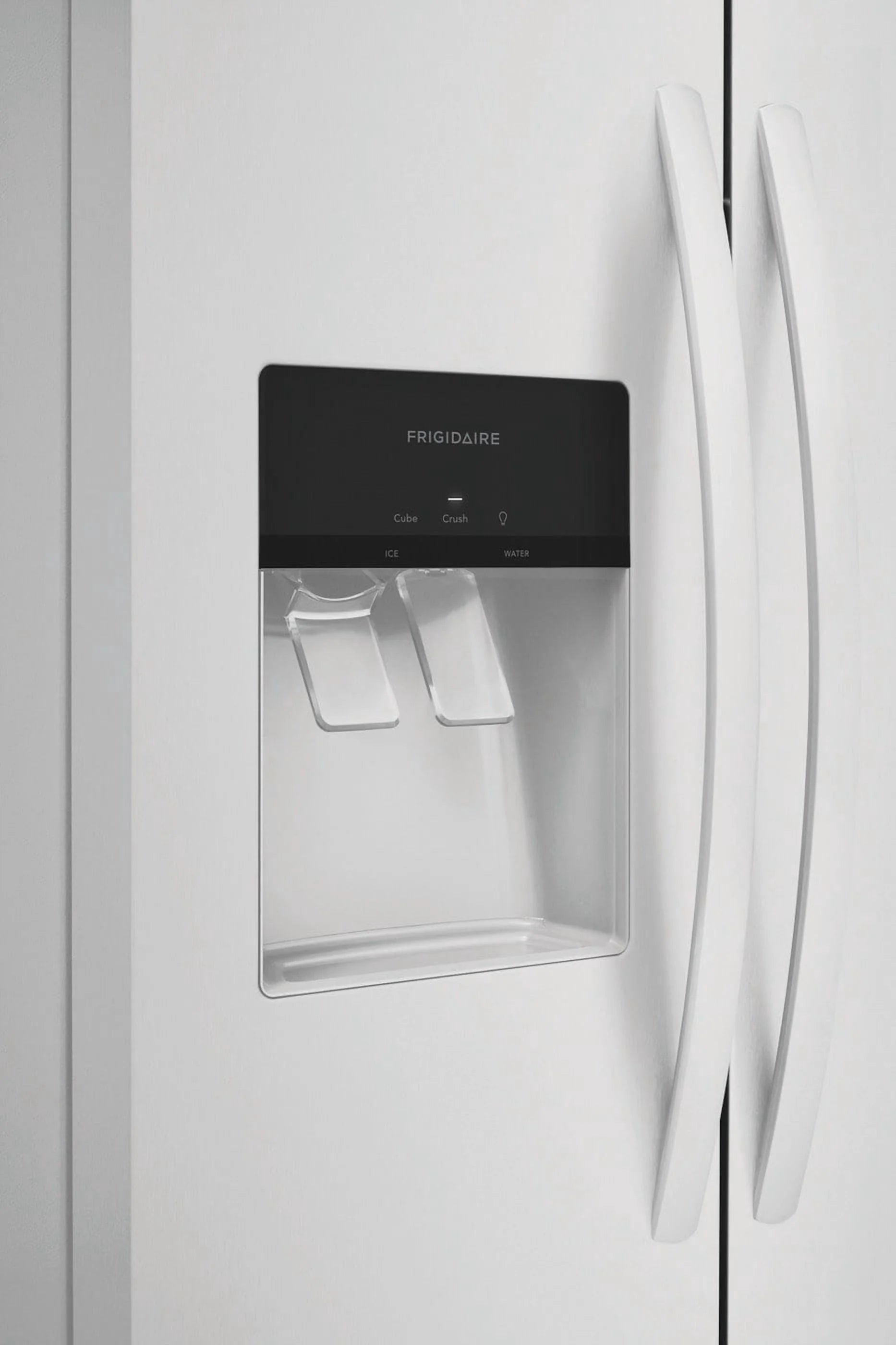 Frigidaire FRSS2623AW 26 Cu. Ft. 36'' Standard Depth Side-by-Side Refrigerator, White