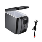 Esquirla Mini Fridge 6L Food Compact Office Can Small Car Refrigerator Freezer Single Hole