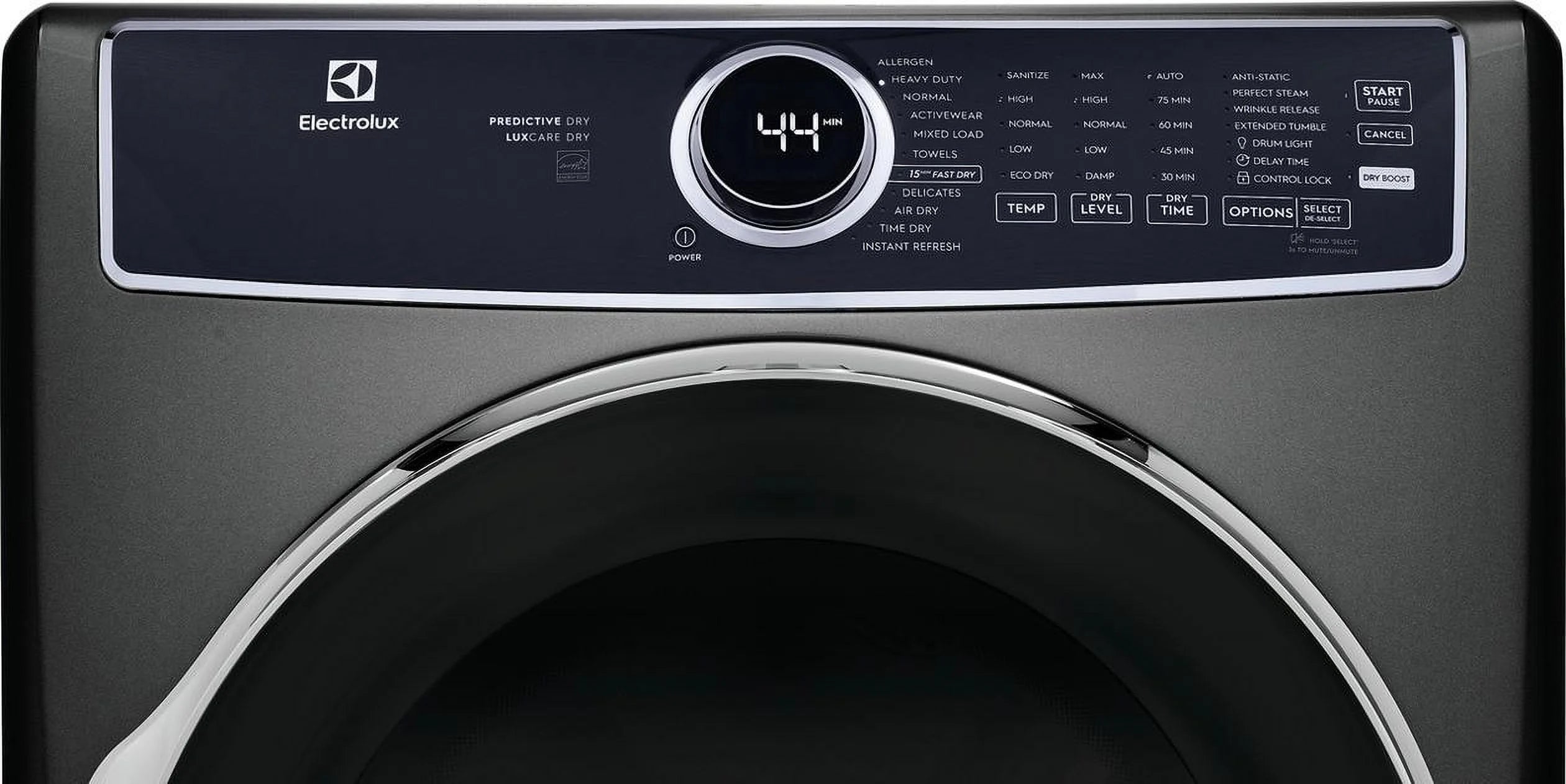 Electrolux Front Load Perfect Steam? Gas Dryer with LuxCare? Dry and Instant Refresh - 8.0 Cu. Ft.