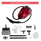 Costway 2000W Heavy Duty Steam Cleaner Mop Multi-Purpose W/19 Accessories 4.0 Bar 1.5L