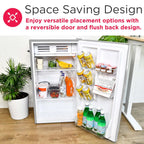 Frigidaire EFR376-C-PINK 3.2-Cu.-Ft. 65-Watt Retro Bar Fridge with Side Bottle Opener (Pink)