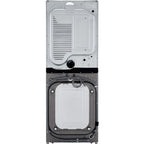 LG WKE100HVA 4.5/7.4 Cu. Ft. Smart Front Load WashTower - Graphite Steel