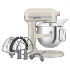 KitchenAid 7 Quart Bowl-Lift Stand Mixers with Accessories, Cast Iron Black, KSM70SKXX