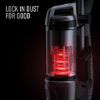 Hoover Bagless Upright Vacuum, WindTunnel Tangle Guard, Powerful, Multi-Surface, with LED, Extension Wand,Turbo, Crevice,& 2-in-1 Upholstery Tool, Lightweight, HEPA Filter, XL Dust Cup, Grey
