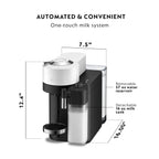 Nespresso by De'Longhi Nespresso Vertuo Lattissima by De'Longhi, White