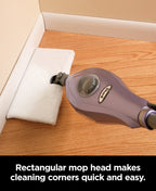 Shark S3501 Steam Pocket Mop, With 2 Washable Pads, Easy Maneuvering, Quick Drying, Soft-Grip Handle and Powerful Steam