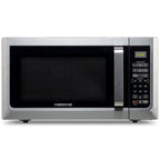 Farberware FMGZ09BKA 0.9 Cu. Ft. Microwave Oven, 900W, Digital Control, LED Display, 6 Cooking Presets, Black