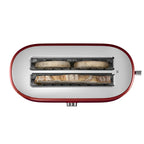 KitchenAid 4-Slice Toaster, Empire Red with High Lift Lever, 7 Shade Settings