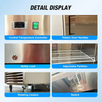 20 cu.ft Reach-In Commercial Upright Freezer, Stainless Steel, Cooler Depot.