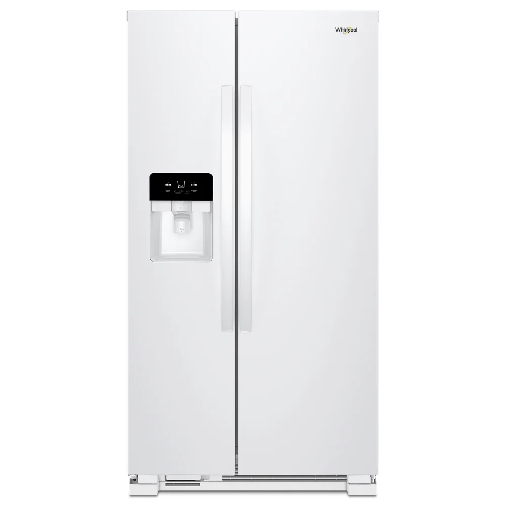 WHIRLPOOL WRS325SDHW side by side freestanding refrigerator