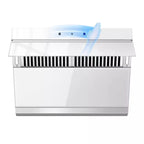 Joeaonz 30-Inch Wall Mount Range Hood, Stainless Steel, 3-Speed Exhaust with Baffle Filter